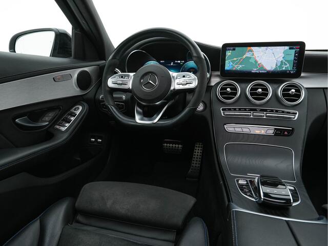 Mercedes-Benz C-KLASSE 300 e Business Solution AMG Limited (Plug-in) {SoH-94%} (INCL.BTW) Aut. *PANO | LEATHER-MICROFIBRE | MULTIBEAM-LED | TOP-VIEW | DIGI-COCKPIT | BLIND-SPOT | HEATED-SPORTSEATS | SHIFT-PADDLES | NAVI-FULLAMP | PRIVACY-GLASS | PDC | CRUISE | TOWBAR |