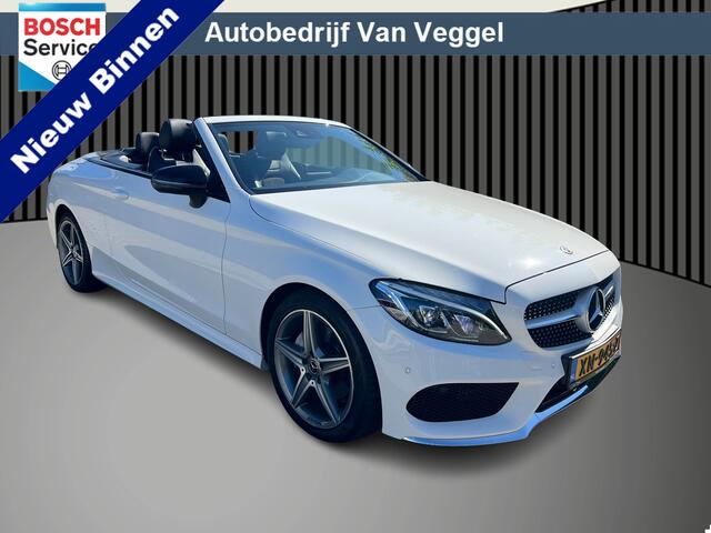 Mercedes-Benz C-KLASSE Cabrio 180 AMG Pakket Premium stoelverw/ventilatie, navi, sportstoelen