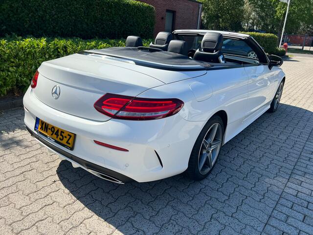 Mercedes-Benz C-KLASSE Cabrio 180 AMG Pakket Premium stoelverw/ventilatie, navi, sportstoelen
