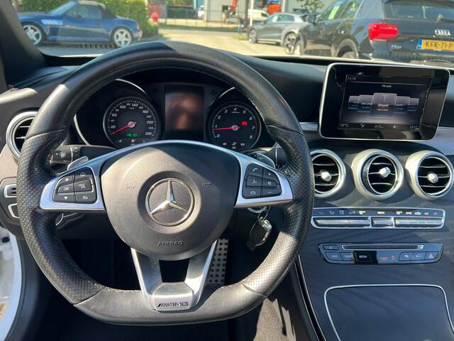 Mercedes-Benz C-KLASSE Cabrio 180 AMG Pakket Premium stoelverw/ventilatie, navi, sportstoelen