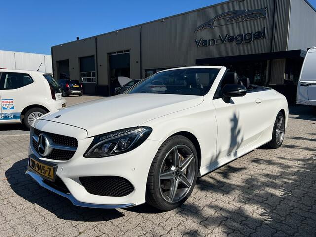 Mercedes-Benz C-KLASSE Cabrio 180 AMG Pakket Premium stoelverw/ventilatie, navi, sportstoelen