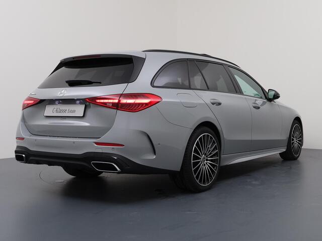 Mercedes-Benz C-KLASSE Estate 300e 140 Years Edition | Panoramaschuifdak | Night Pakket | AMG-line | Alpine grijs |