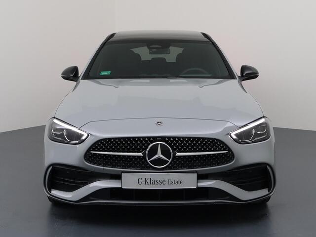 Mercedes-Benz C-KLASSE Estate 300e 140 Years Edition | Panoramaschuifdak | Night Pakket | AMG-line | Alpine grijs |