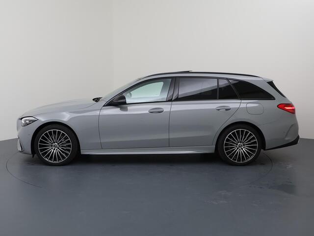 Mercedes-Benz C-KLASSE Estate 300e 140 Years Edition | Panoramaschuifdak | Night Pakket | AMG-line | Alpine grijs |
