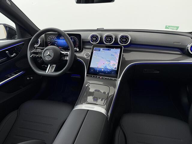 Mercedes-Benz C-KLASSE Estate 300e 140 Years Edition | Panoramaschuifdak | Night Pakket | AMG-line | Alpine grijs |