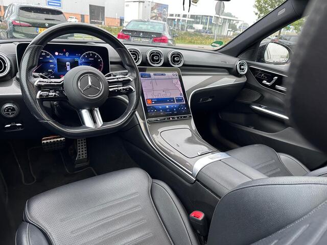 Mercedes-Benz C-KLASSE Estate 200 Launch Edition AMG Line | Trekhaak | Laser LED | Pano | Designo matte lak | Premium Plus pakket