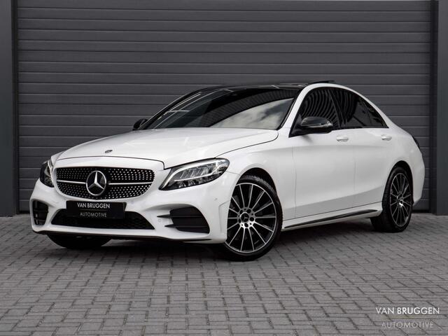 Mercedes-Benz C-KLASSE 300 AMG Premium Plus Pano Burmester Memory Luchtvering
