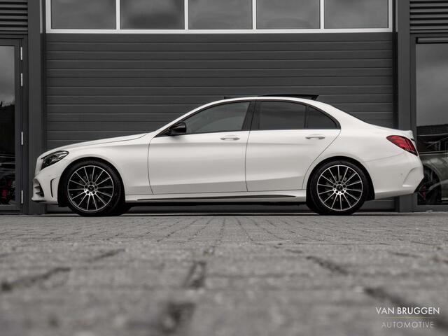 Mercedes-Benz C-KLASSE 300 AMG Premium Plus Pano Burmester Memory Luchtvering