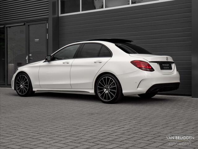 Mercedes-Benz C-KLASSE 300 AMG Premium Plus Pano Burmester Memory Luchtvering