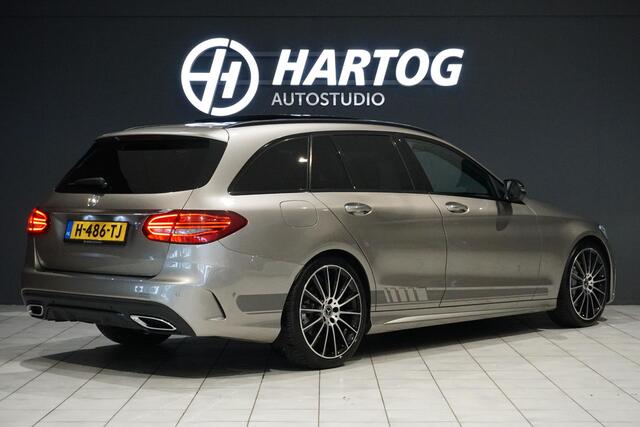 Mercedes-Benz C-KLASSE Estate 300 d 4MATIC Premium Plus Pack AMG + 360° CAMERA / STOELVENTILATIE / PANO / BURMESTER / HUD