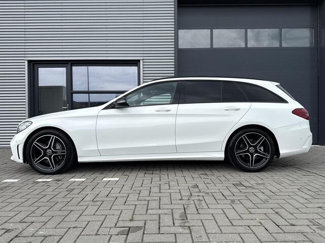 Mercedes-Benz C-KLASSE Estate Business Solution AMG Plus Upgrade Edition ?Panoramadak ?Night-Pakket ?Sfeerverlichting ?Navigatie Full ?Camera ?Apple Carplay & Android Auto ?Vol Leder ?Trekhaak