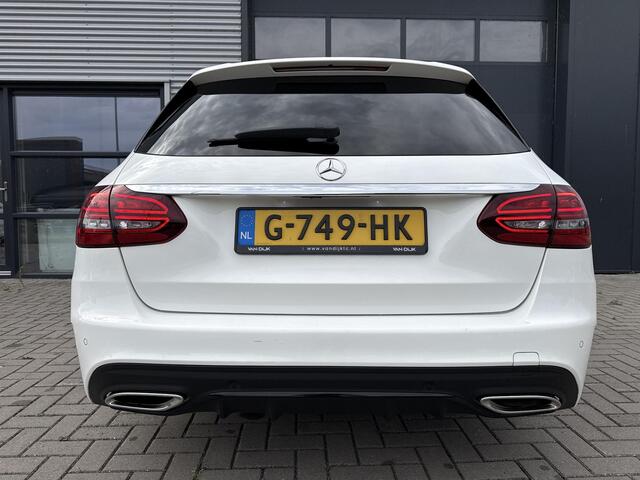 Mercedes-Benz C-KLASSE Estate Business Solution AMG Plus Upgrade Edition ?Panoramadak ?Night-Pakket ?Sfeerverlichting ?Navigatie Full ?Camera ?Apple Carplay & Android Auto ?Vol Leder ?Trekhaak