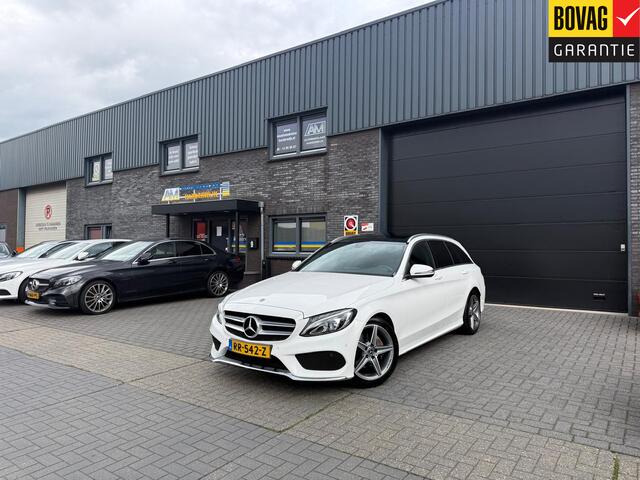 Mercedes-Benz C-KLASSE Estate 180 AMG Sport Edition | 1E EIGENAAR | 3/6/12 MND GARANTIE | PANO | LEDER | LED | CRUISE | NAVI |
