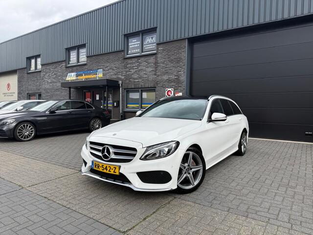Mercedes-Benz C-KLASSE Estate 180 AMG Sport Edition | 1E EIGENAAR | 3/6/12 MND GARANTIE | PANO | LEDER | LED | CRUISE | NAVI |