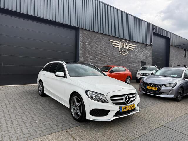 Mercedes-Benz C-KLASSE Estate 180 AMG Sport Edition | 1E EIGENAAR | 3/6/12 MND GARANTIE | PANO | LEDER | LED | CRUISE | NAVI |