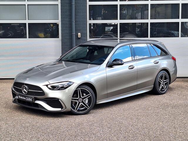 Mercedes-Benz C-KLASSE Estate 200 Launch Edition AMG Line | Trekhaak Wegklapbaar | Night Pakket | Achteruitrijcamera | Stoelverwarming | Sfeerverlichting | Dodehoekassistent | Elektrisch Bedienbare Achterklep
