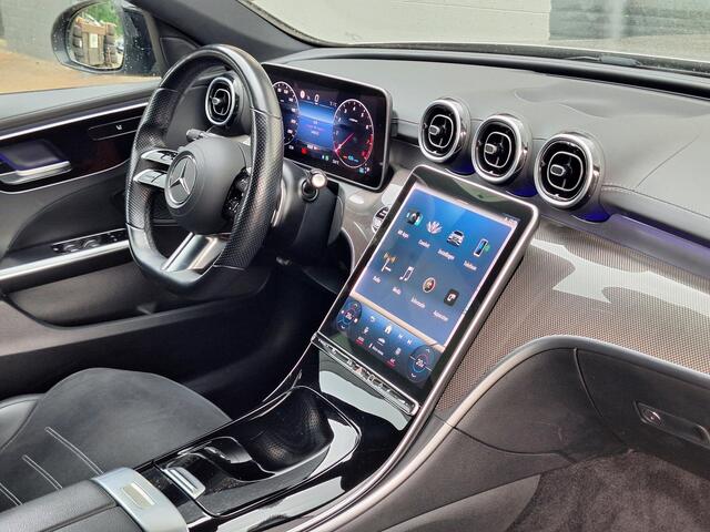 Mercedes-Benz C-KLASSE Estate 200 Launch Edition AMG Line | Trekhaak Wegklapbaar | Night Pakket | Achteruitrijcamera | Stoelverwarming | Sfeerverlichting | Dodehoekassistent | Elektrisch Bedienbare Achterklep