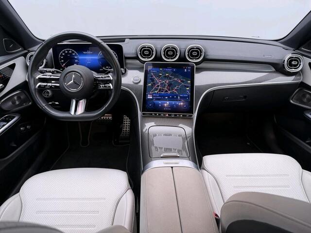 Mercedes-Benz C-KLASSE Estate 300 e AMG Plug-In Hybride AMG Line | Premium Plus | Night Pakket | Panorama Schuif-Kanteldak | Alarm | Inclusief 24 maanden MB Certified garantie voor Europa.