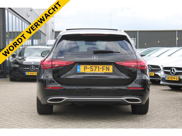 Mercedes-Benz C-KLASSE Estate 200 AUT9 Luxury Line PANORAMADAK LEDER MEMORY BURMESTER KEY-LESS GO 360-CAMERA