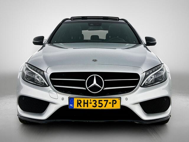 Mercedes-Benz C-KLASSE Estate 160 Amg Line / Panoramadak / Nightpakket / Leder / Pdc.+Camera / Airco-ecc. / Cruise-ctr. / Apk 11-2026