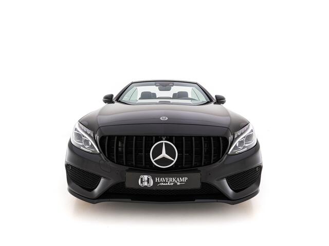 Mercedes-Benz C-KLASSE Cabrio AMG 43 4MATIC Night Edition Aut. *LEDER | BURMESTER-AUDIO | FULL-LED | HEATED/VENTILATED-SPORTSEATS | NAVI-FULLMAP | SHIFTPADDLES | CAMERA | BLINDSPOT | ADAPTIVE-CRUISE | LANE-ASSIST | KEYLESS | AMBIENTLIGHT | MEMORY ..