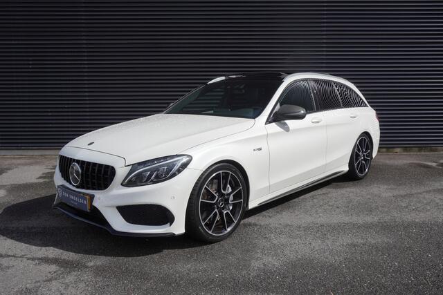 Mercedes-Benz C-KLASSE Estate AMG 43 4MATIC Pano Burmester ACC Cruise control Camera Navi Trekhaak