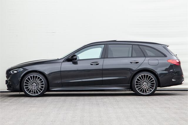 Mercedes-Benz C-KLASSE Estate 300 e AMG Premium, Pano, Distronic, Trekhaak, Nightpakket 2023