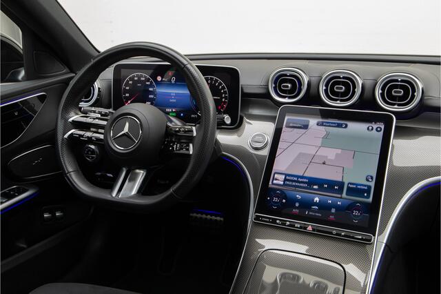 Mercedes-Benz C-KLASSE Estate 300 e AMG Premium, Pano, Distronic, Trekhaak, Nightpakket 2023
