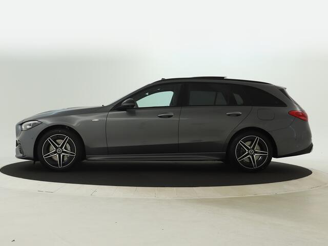 Mercedes-Benz C-KLASSE Estate 300 e Business Solution AMG | Premium Plus | Trekhaak | Nightpakket | 360°-camera | Head-up display | KEYLESS GO-comfortpakket | Antidiefstalpakket GUARD 360° Plus | Memorypakket | Burmester® 3D sound system |