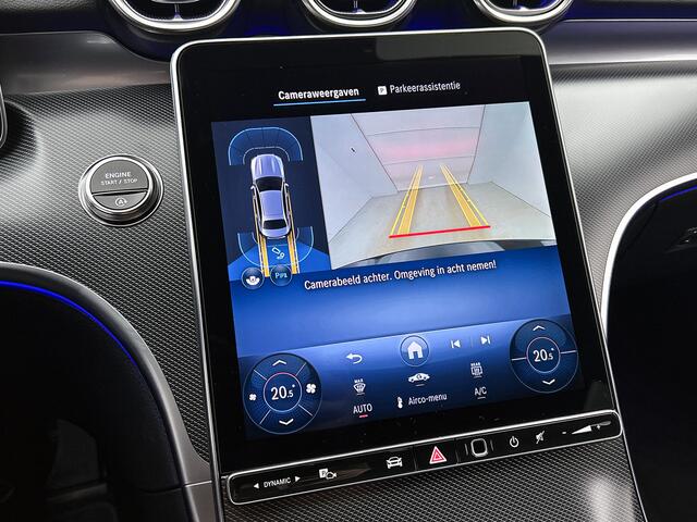 Mercedes-Benz C-KLASSE 180 Business Solution Luxury | Trekhaak | Warmtewerend, donkergetint glas | Middenconsole diamantpatroon | Smartphone integratie | Memorypakket voor |