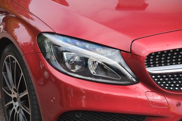 Mercedes-Benz C-KLASSE 180 156pk Aut. Coupe AMG Line - Panoramadak - 360° camera - Burmester audio - Navigatiesysteem - LED koplampen- 19" inch