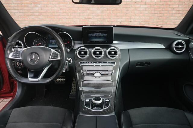 Mercedes-Benz C-KLASSE 180 156pk Aut. Coupe AMG Line - Panoramadak - 360° camera - Burmester audio - Navigatiesysteem - LED koplampen- 19" inch