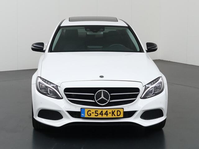 Mercedes-Benz C-KLASSE 350 e Premium | Night | Schuif/kanteldak | Stoelverwarming | Navigatie | Sfeerverlichting |