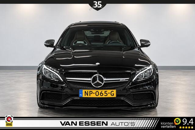 Mercedes-Benz C-KLASSE AMG 63 S | PANO | HEAD-UP | SCHAALSTOELEN | BURMESTER | CARBON | 360-CAMERA | NL-AUTO!