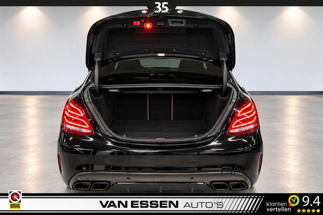 Mercedes-Benz C-KLASSE AMG 63 S | PANO | HEAD-UP | SCHAALSTOELEN | BURMESTER | CARBON | 360-CAMERA | NL-AUTO!