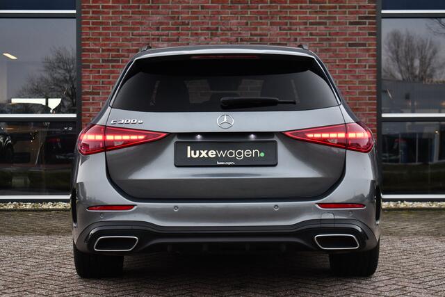 Mercedes-Benz C-KLASSE Estate 300 e AMG Line Pano Distr HUD 360 Stoel-vent Night