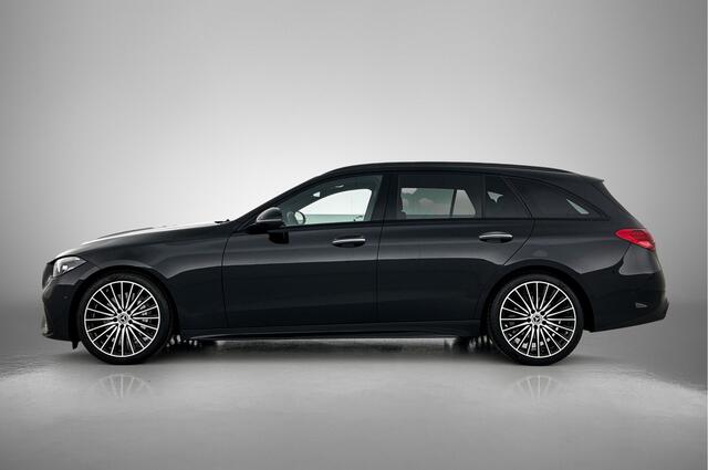 Mercedes-Benz C-KLASSE Estate 180 Star Edition AMG Line LIMITED | Nightpakket | Comfortpakket Plus | Trekhaak | 19 inch AMG velgen | Achteruitrijcamera | Antidiefstalpakket GUARD 360° Plus | EASY PACK achterklep | KEYLESS GO |