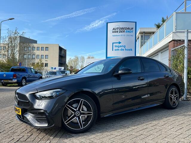 Mercedes-Benz C-KLASSE 300e AMG Line Trekhaak Camera LED Stoelverwarming