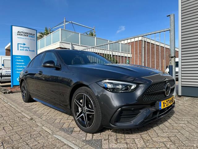 Mercedes-Benz C-KLASSE 300e AMG Line Trekhaak Camera LED Stoelverwarming