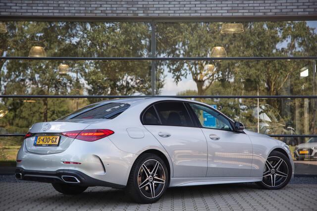 Mercedes-Benz C-KLASSE 180 AMG Line , Sfeerverlichting, Burmester, Carbon, Cruise control,