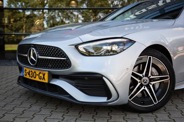 Mercedes-Benz C-KLASSE 180 AMG Line , Sfeerverlichting, Burmester, Carbon, Cruise control,