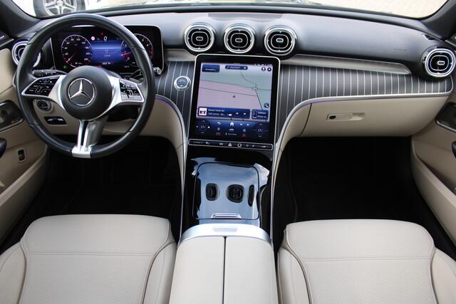 Mercedes-Benz C-KLASSE Estate 200 AUT9 Luxury Line PANORAMADAK LEDER MEMORY BURMESTER KEY-LESS GO 360-CAMERA