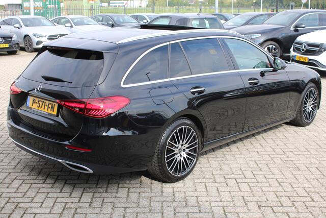 Mercedes-Benz C-KLASSE Estate 200 AUT9 Luxury Line PANORAMADAK LEDER MEMORY BURMESTER KEY-LESS GO 360-CAMERA