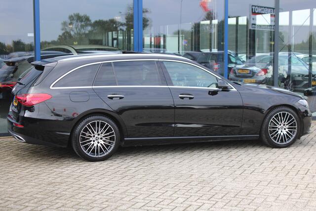 Mercedes-Benz C-KLASSE Estate 200 AUT9 Luxury Line PANORAMADAK LEDER MEMORY BURMESTER KEY-LESS GO 360-CAMERA