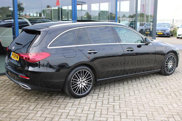 Mercedes-Benz C-KLASSE Estate 200 AUT9 Luxury Line PANORAMADAK LEDER MEMORY BURMESTER KEY-LESS GO 360-CAMERA