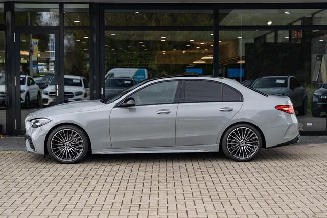 Mercedes-Benz C-KLASSE 180 Star Edition AMG | AMG line Plus | Panoramaschuifdak | Nightpakket | Trekhaak | Head-Up Display |
