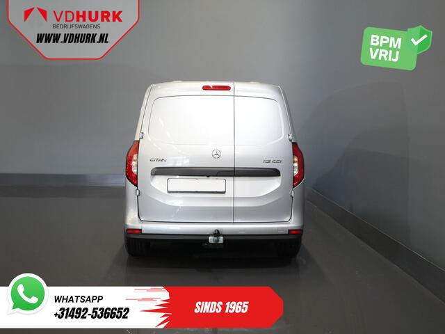 Mercedes-Benz CITAN 112 CDI Aut. BPM VRIJ! 3Pers./ LED/ 2x Schuifdeur/ Stoelverw./ Betimmerd/ Carplay/ Camera/ LMV/ Cruise/ Trekhaak/ Airco