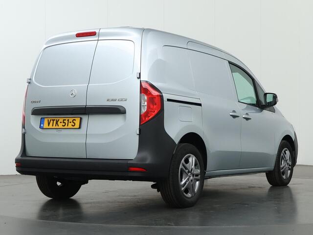 Mercedes-Benz CITAN 108 CDI L1 | PRO | NAVIGATIE | AIRCO | CRUISE CONTROL | METALLIC | LICHT EN REGENSENSOR | VOORRUIT VERWARMING