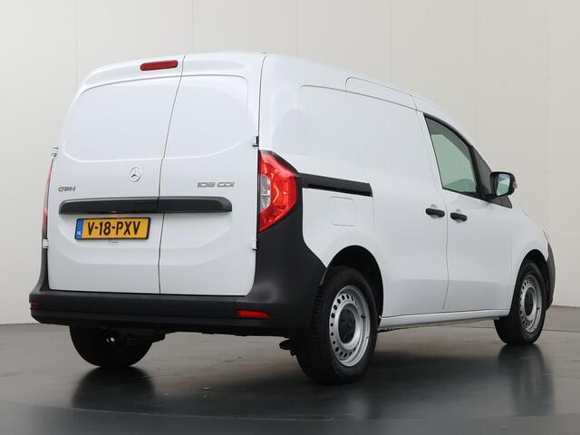 Mercedes-Benz CITAN 108 CDI | L1 | PRO | | AIRCO | NAVIGATIE | PARKEERSENSOREN | CRUISE CONTROL | BETIMMERDE LAADRUIMTE | MULTIFUNCTIONEEL STUURWIEL | CARPLAY en ANDROID AUTO | CERTIFIED