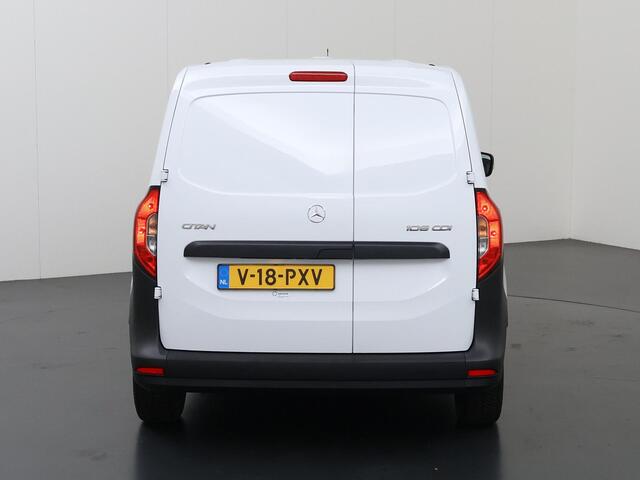 Mercedes-Benz CITAN 108 CDI | L1 | PRO | | AIRCO | NAVIGATIE | PARKEERSENSOREN | CRUISE CONTROL | BETIMMERDE LAADRUIMTE | MULTIFUNCTIONEEL STUURWIEL | CARPLAY en ANDROID AUTO | CERTIFIED